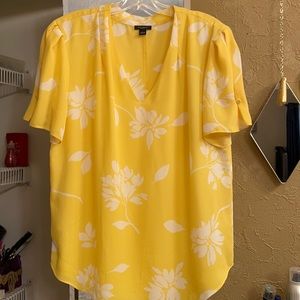 Ann Taylor yellow top